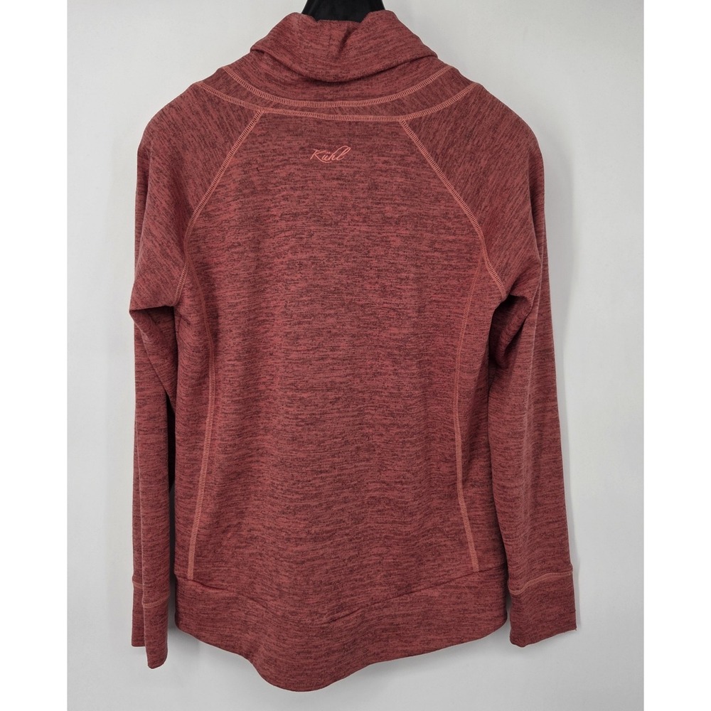 Kuhl Léa Pullover Sweater Women's Size Large‎ Salmon Coral Cowl Neck NWOT - Picture 2 of 8
